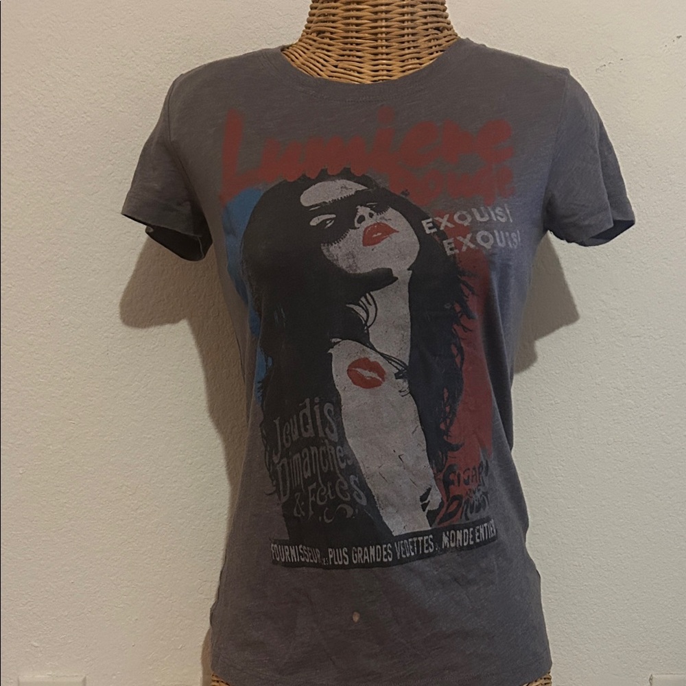 Forever 21 Charcoal Graphic Tee